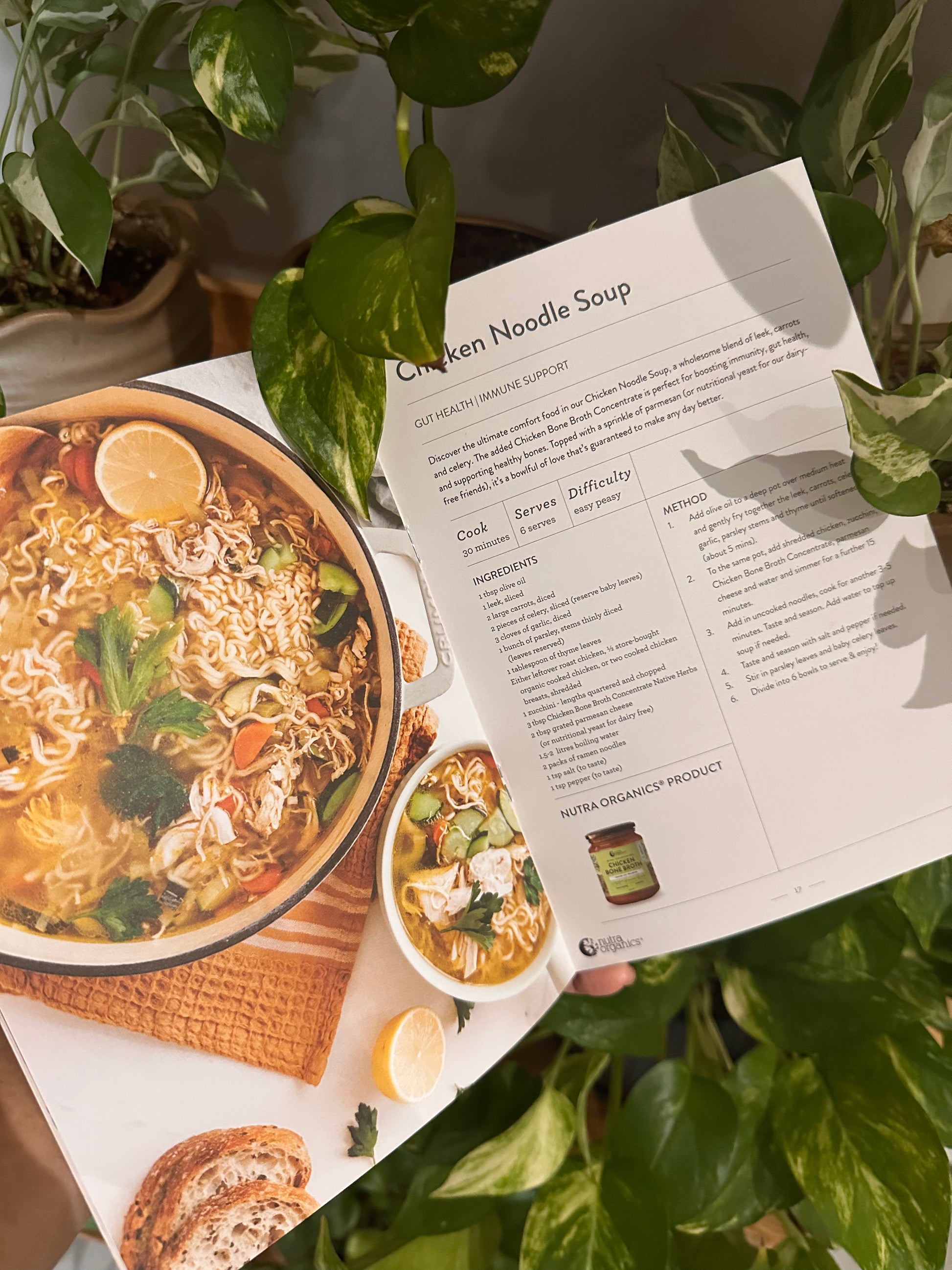 Broth Recipes by Nutra Organics