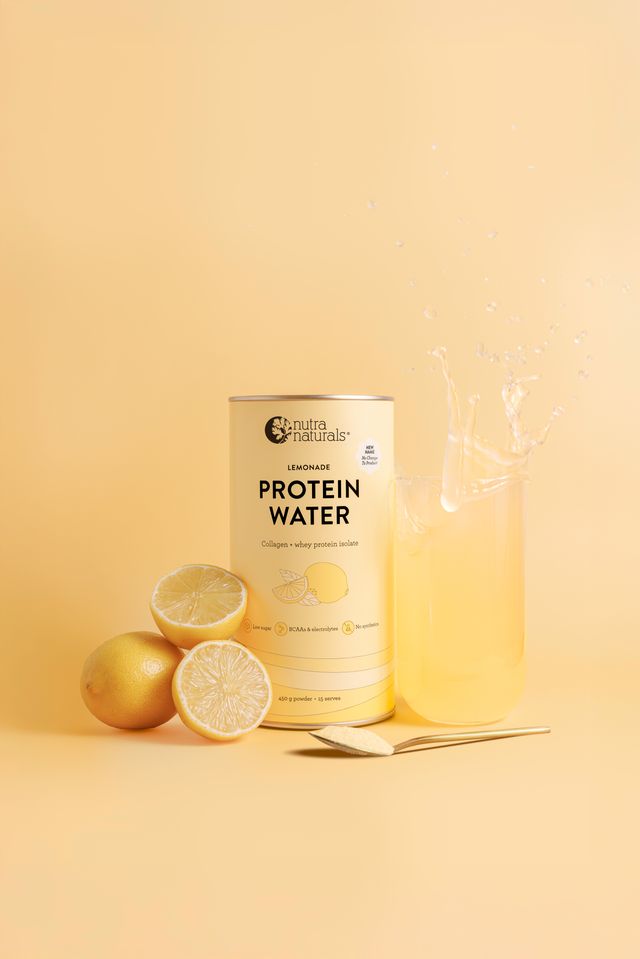 Protein Water: Collagen + Whey Protein Isolate LEMONADE (limited units)