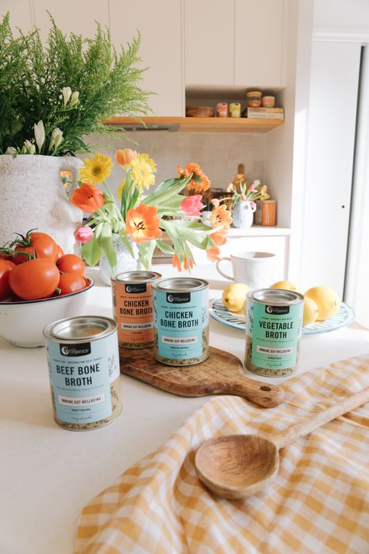 Chicken Bone Broth Garden Herb