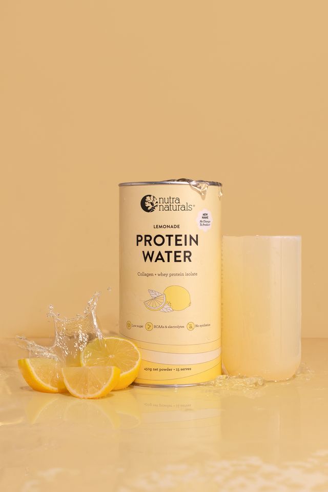 Protein Water: Collagen + Whey Protein Isolate LEMONADE (limited units)